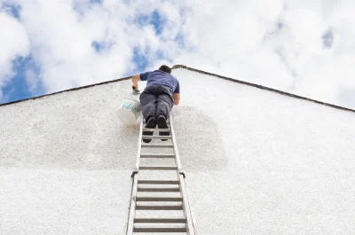 Peinture extérieure à Arbois — façades et ravalement